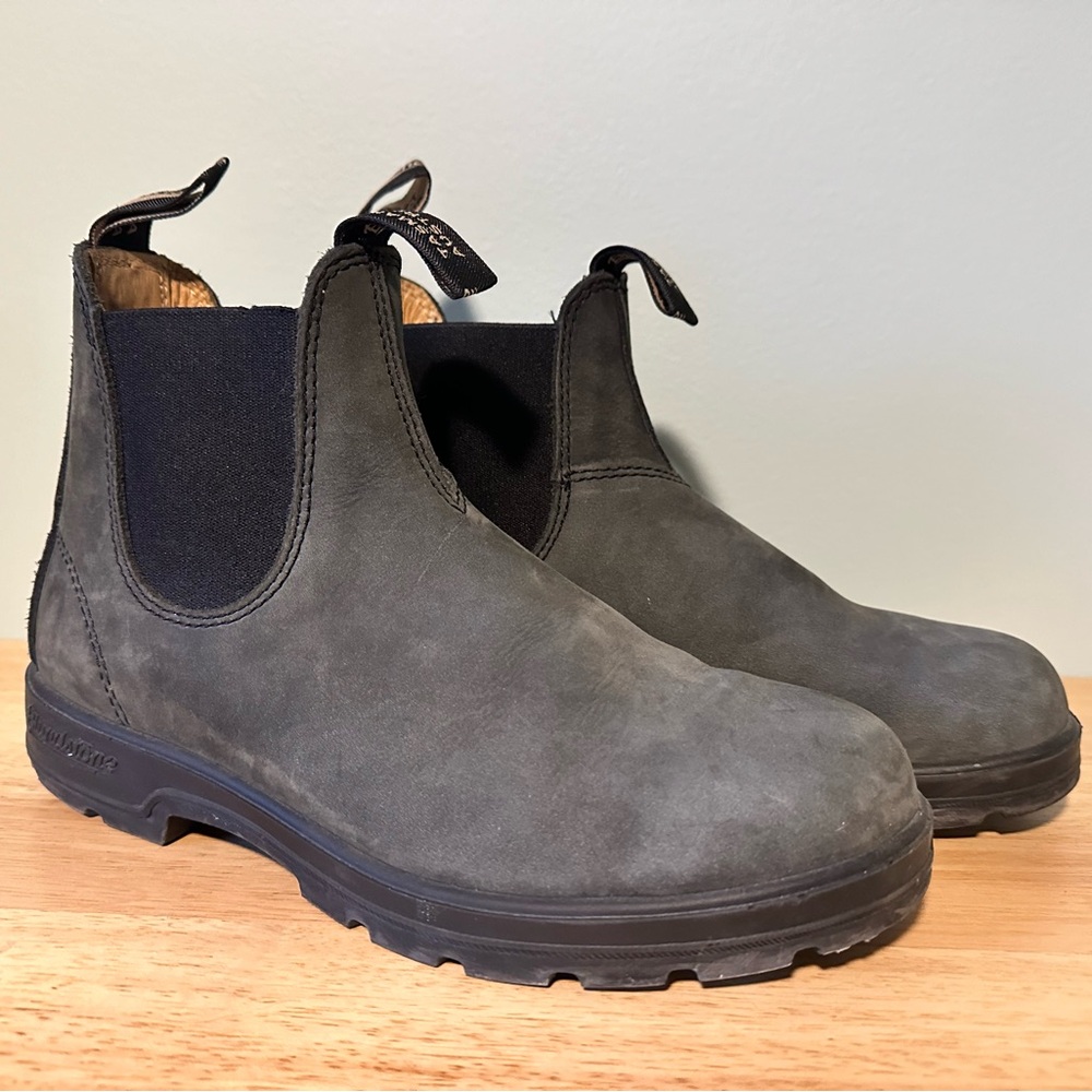 Blundstone Black Roughout Chelsea Boots - 6.5 AUS/7.5 US